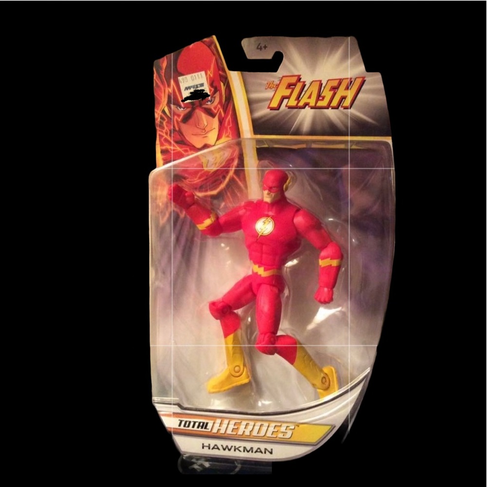 DC Comics The Flash in a misprint case